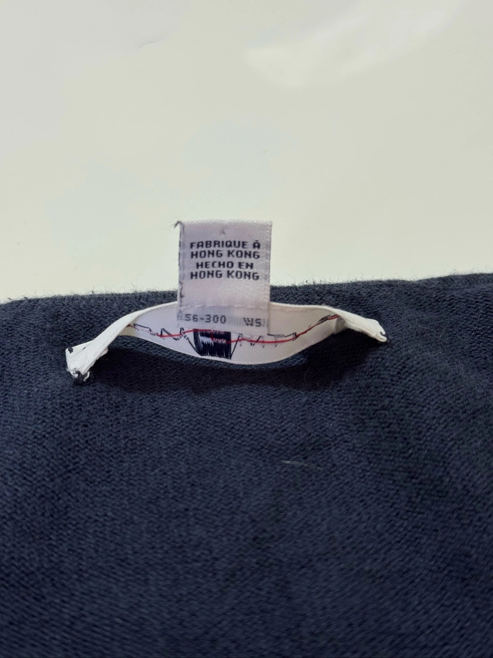 Vintage Tommy Hilfiger Golf V-Neck Sweater Navy Blue Size G – photo 5
